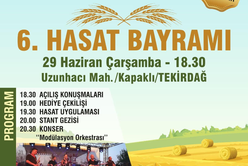 6. Hasat Bayramı Servis Güzergah ve Saatleri
