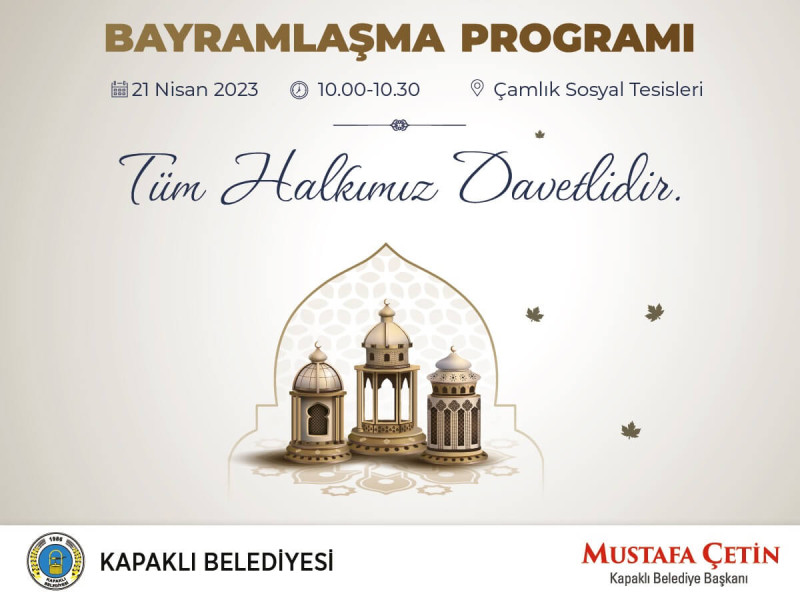 BAYRAMLAŞMA PROGRAMI HAKKINDA