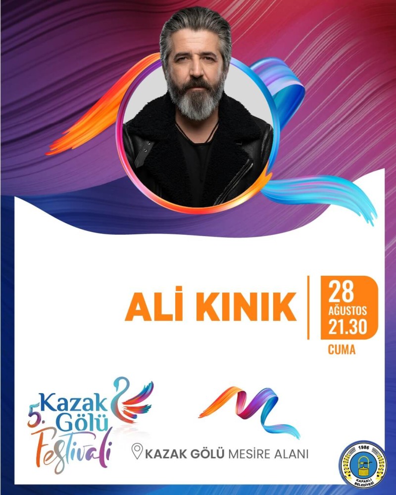 5.KAZAK GÖLÜ FESTİVALİ ALİ KINIK KONSERİ