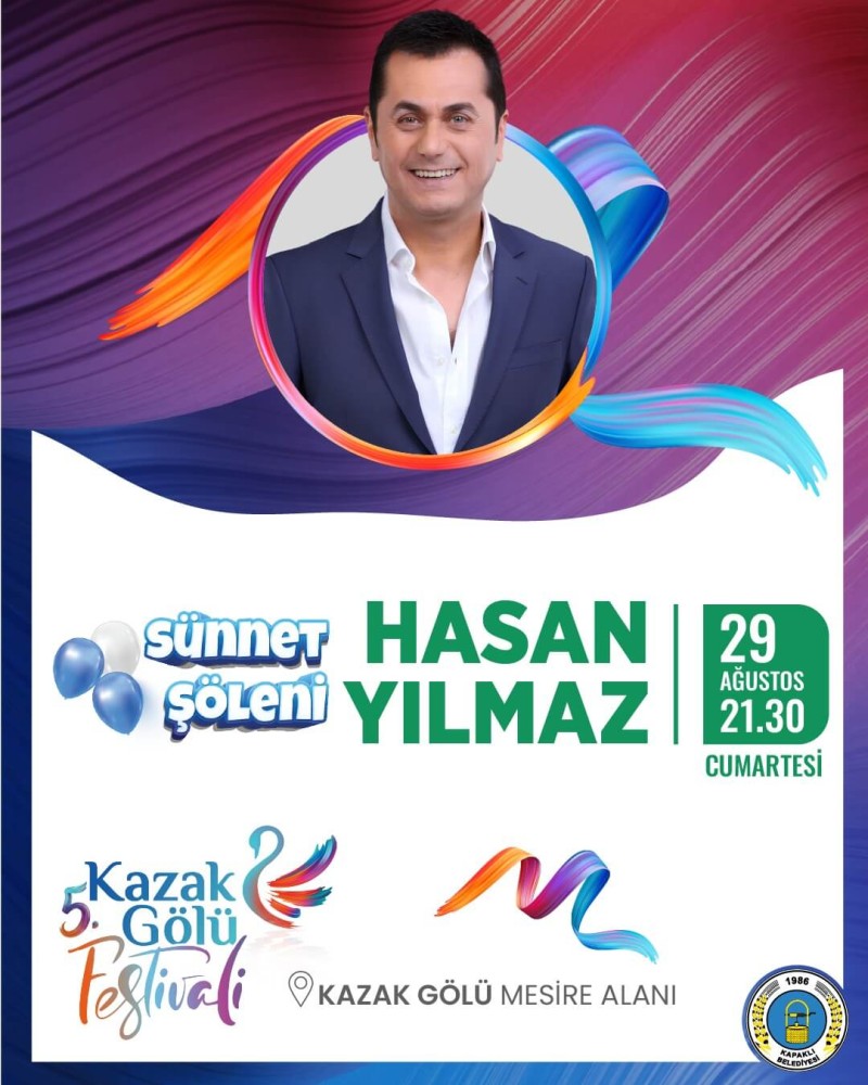 5.KAZAK GÖLÜ FESTİVALİ HASAN YILMAZ KONSERİ