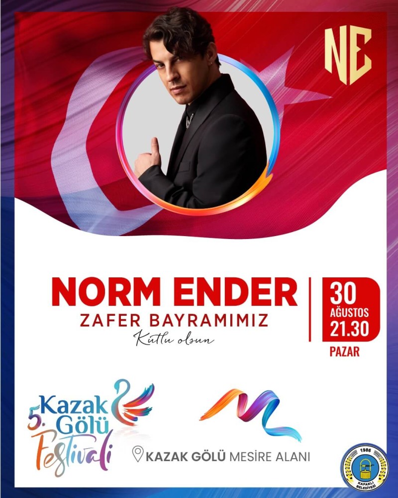 5.KAZAK GÖLÜ FESTİVALİ NORM ENDER KONSERİ