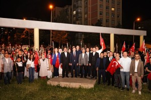 19 Mayıs’ta Fener Alayı ve Şehitlerimize Saygı Yürüyüşü Düzenlendi