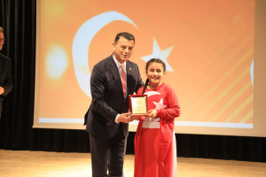 Başkan Çetin, 12 Mart İstiklal Marşı’nın Kabulü ve Mehmet Akif Ersoy’u Anma Günü Programına Katıldı