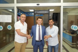 Başkan Çetin Belediye Personelini Kapıda Karşıladı