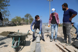 Başkan Çetin Çalışmaları Yerinde İnceledi