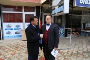 Başkan Çetin Esnafları Ziyaret Etti