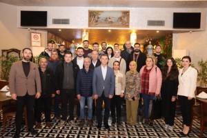 Başkan Çetin, Gazeteciler Günü Dolayısıyla Basınla Buluştu