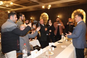 Başkan Çetin, Gazeteciler Günü Dolayısıyla Basınla Buluştu