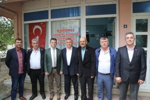Başkan Çetin Kapaklı Sosyal Yardımlaşma ve Dayanışma Derneğini Ziyaret Etti