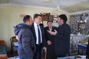 Başkan Çetin Karaağaç Mahallesindeki Vatandaşlarla Bir Araya Geldi