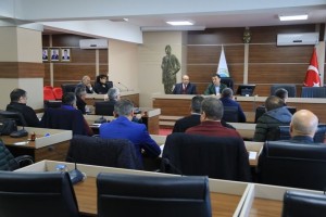 Başkan  Çetin Muhtarlarla Bir Araya Geldi