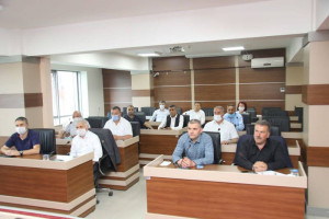 Başkan Çetin, Muhtarlarla Bir Araya Geldi