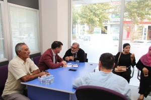 Başkan Çetin Vatandaşları Dinledi