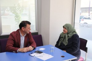 Başkan Çetin Vatandaşları Dinledi