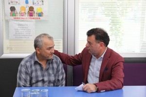 Başkan Çetin Vatandaşları Dinledi
