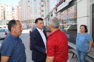 Başkan Çetin’den CHP İlçe Teşkilatına Ziyaret