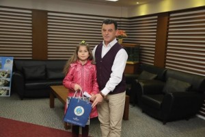 Başkan Çetin'den Mavi Kapak Toplama Kampanyasına Destek