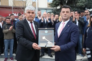 Belediyemizde devir teslim töreni gerçekleşti