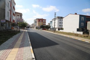 Halide Edip Adıvar Caddesi Asfaltlanıyor