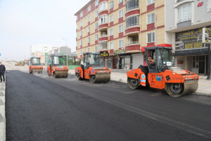 Pınar Bulvarımızda Sıcak Asfalt Çalışmaları Başladı