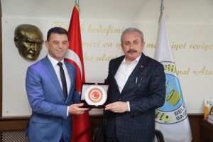 TBMM Başkanı Şentop’tan Belediyemize Ziyaret