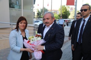 TBMM Başkanı Şentop’tan Belediyemize Ziyaret