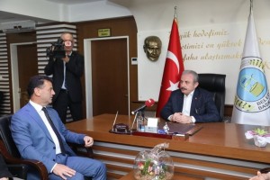 TBMM Başkanı Şentop’tan Belediyemize Ziyaret