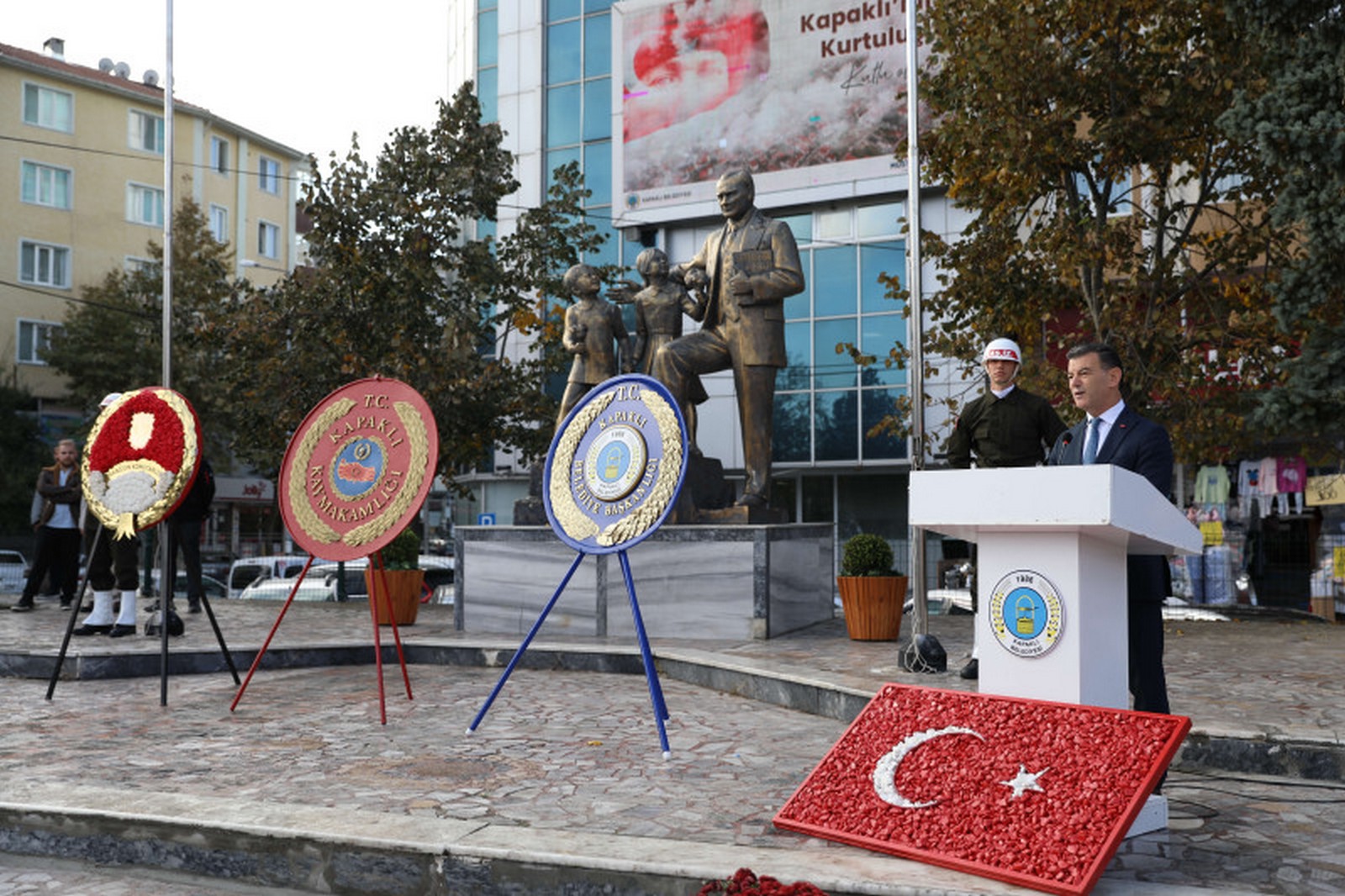 1 Kasım Kapaklı’nın Kurtuluşu Törenle Kutlandı