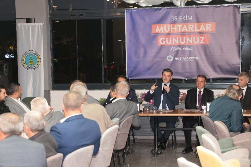 19 Ekim Muhtarlar Günü’nü Kutladık