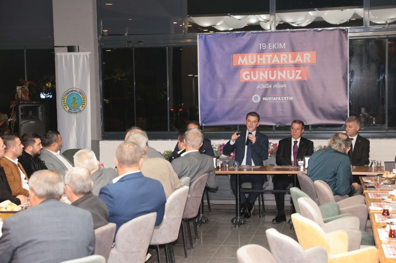 19 Ekim Muhtarlar Günü’nü Kutladık
