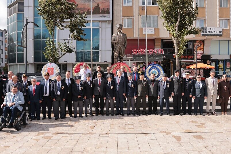 19 Eylül Gaziler Günü Törenle Kutlandı