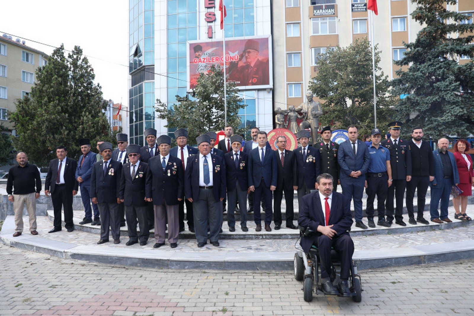 19 Eylül Gaziler Günü Törenle Kutlandı