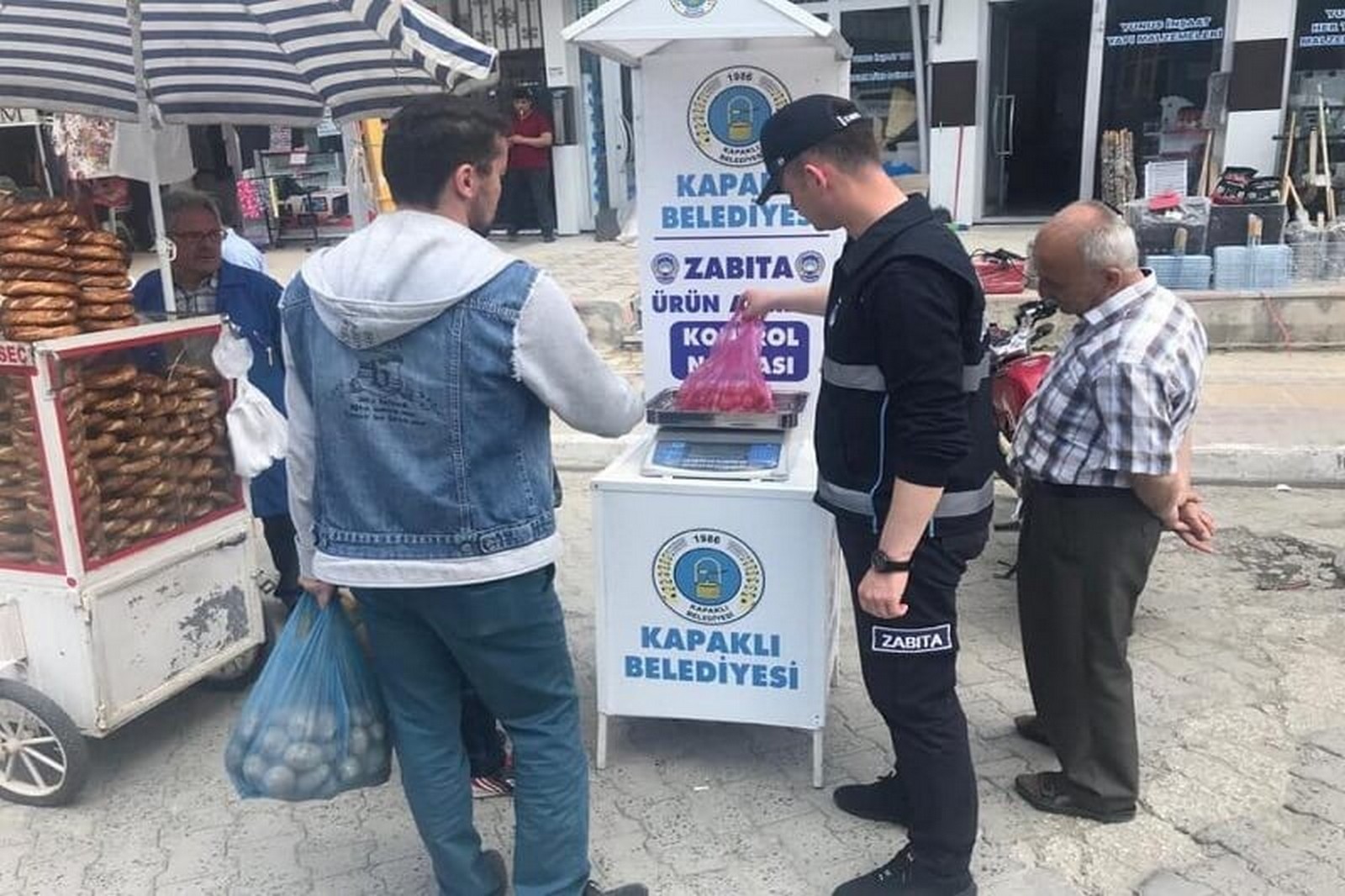 Ağırlık kontrol noktaları kuruldu