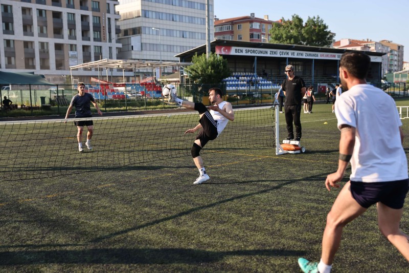 Ayak Tenisi Turnuvası Tamamlandı