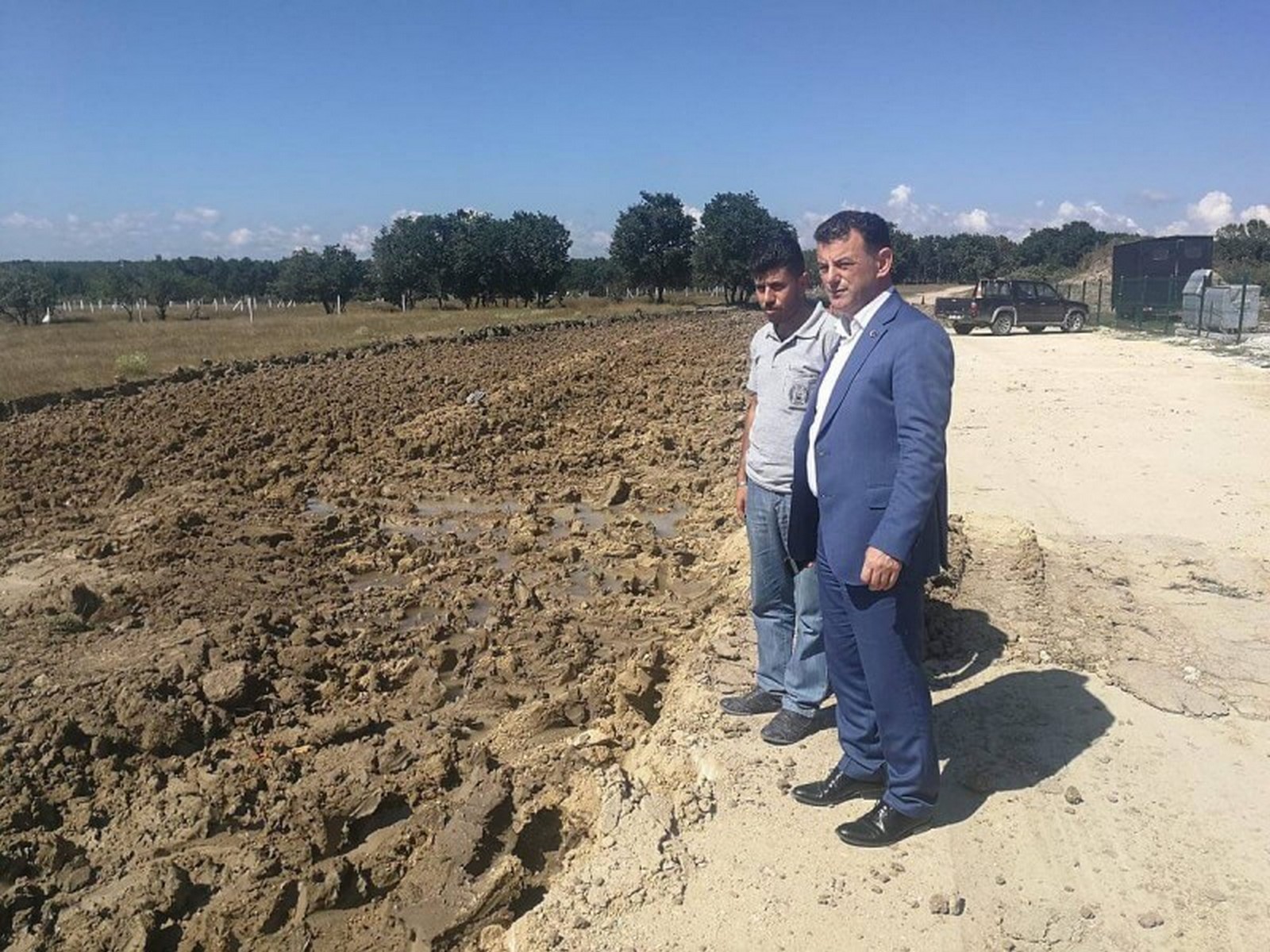 Başkan Çetin Çalışmaları Yerinde İnceledi