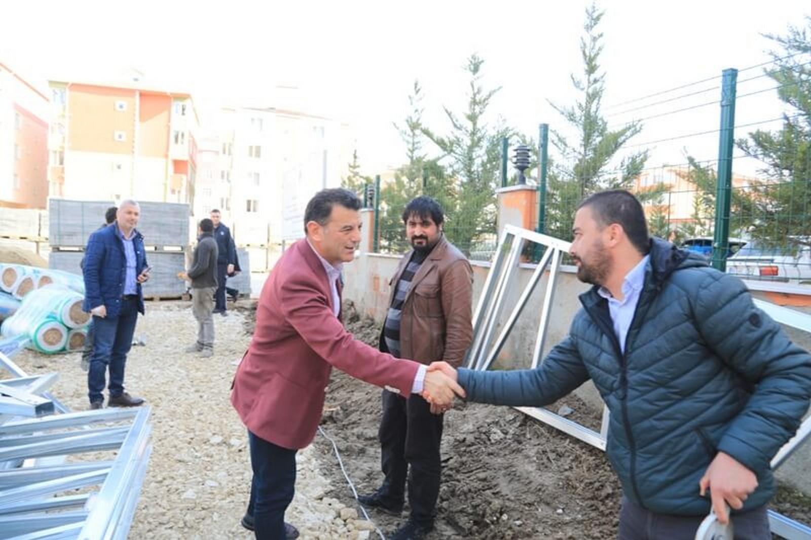 Başkan Çetin Çalışmaları Yerinde İnceledi