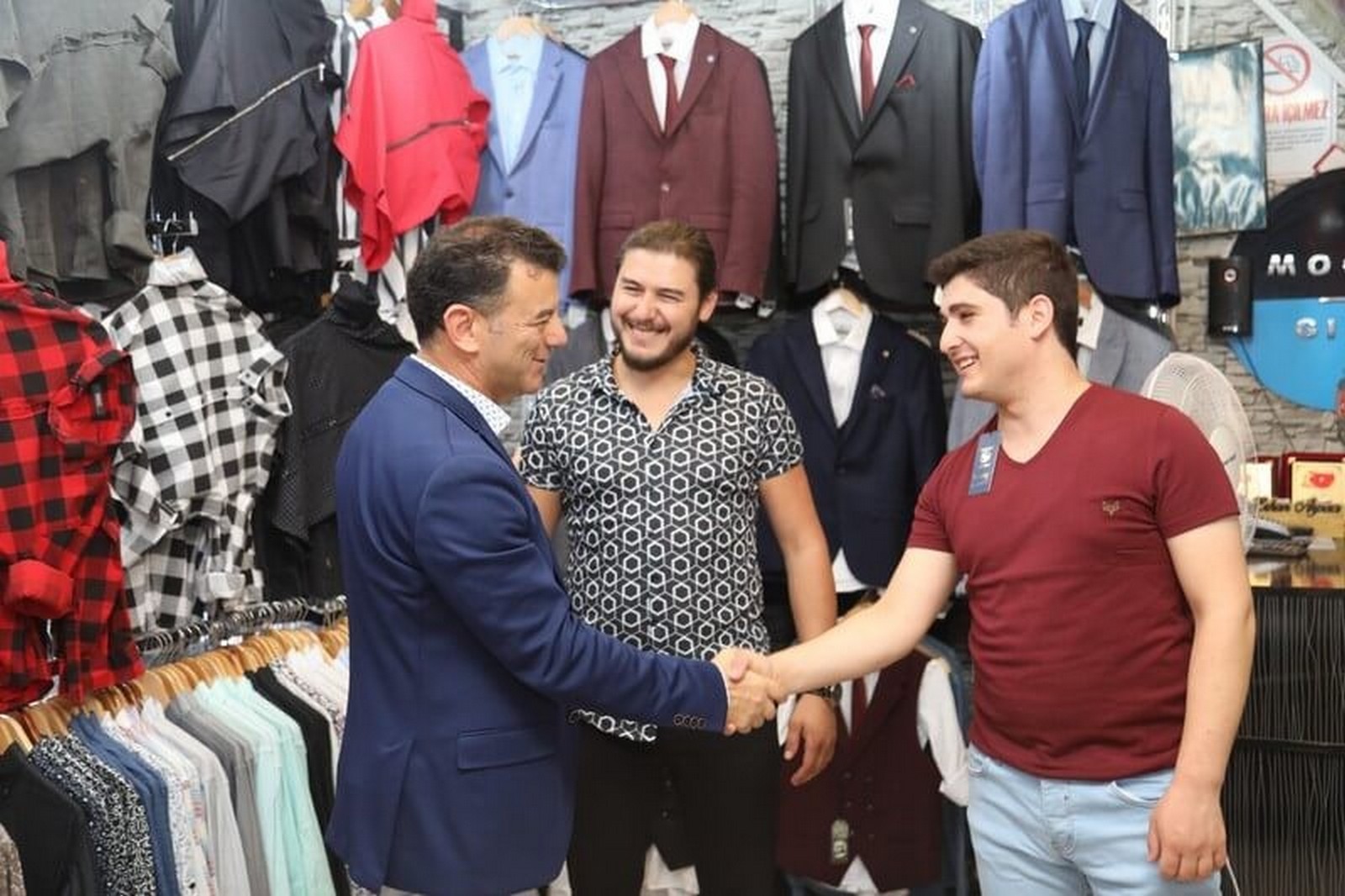 Başkan Çetin Esnafları Ziyaret Etti