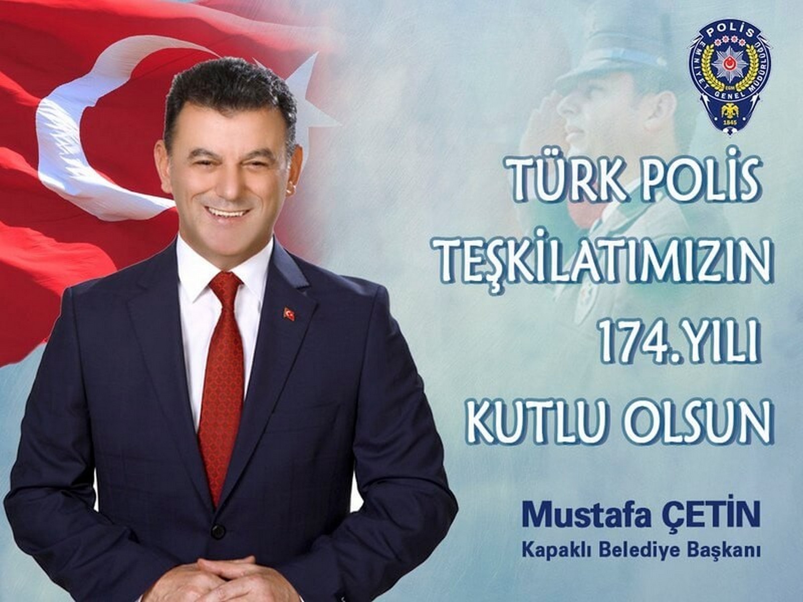 Başkan Çetin , Polis Haftasını Kutladı