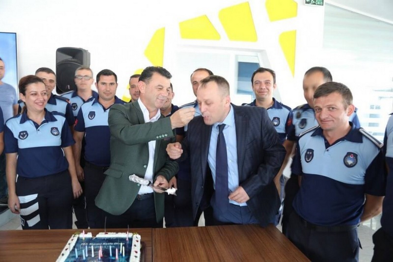 Başkan Çetin, Zabıta Haftası’nı Personeliyle Kutladı