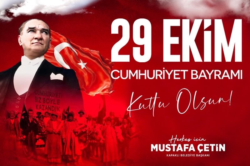 Başkan Çetin’den 29 Ekim Cumhuriyet Bayramı Mesajı