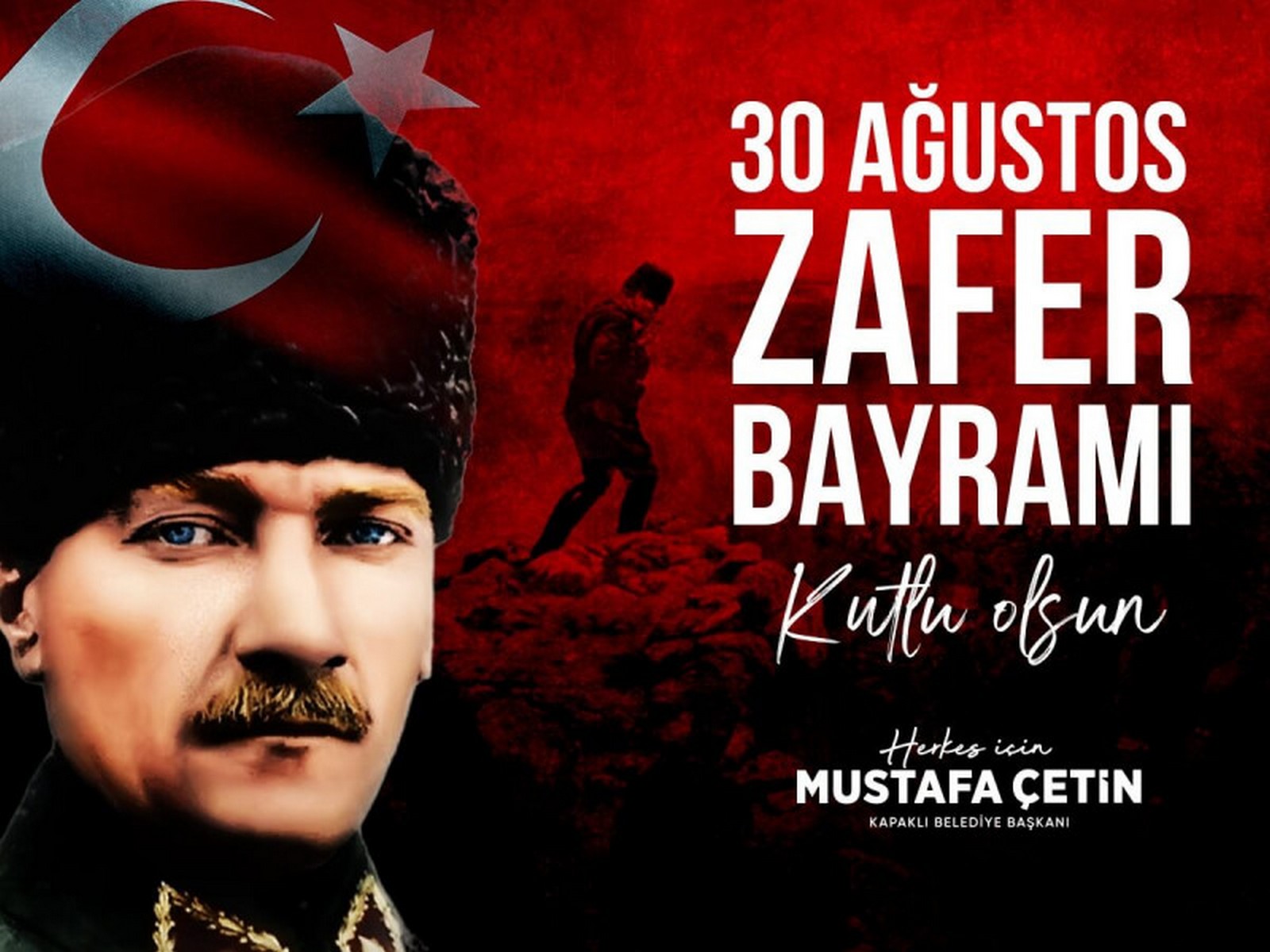 Başkan Çetin’den 30 Ağustos Zafer Bayramı Mesajı