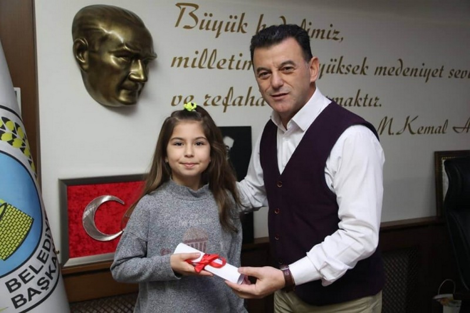 Başkan Çetin'den Mavi Kapak Toplama Kampanyasına Destek