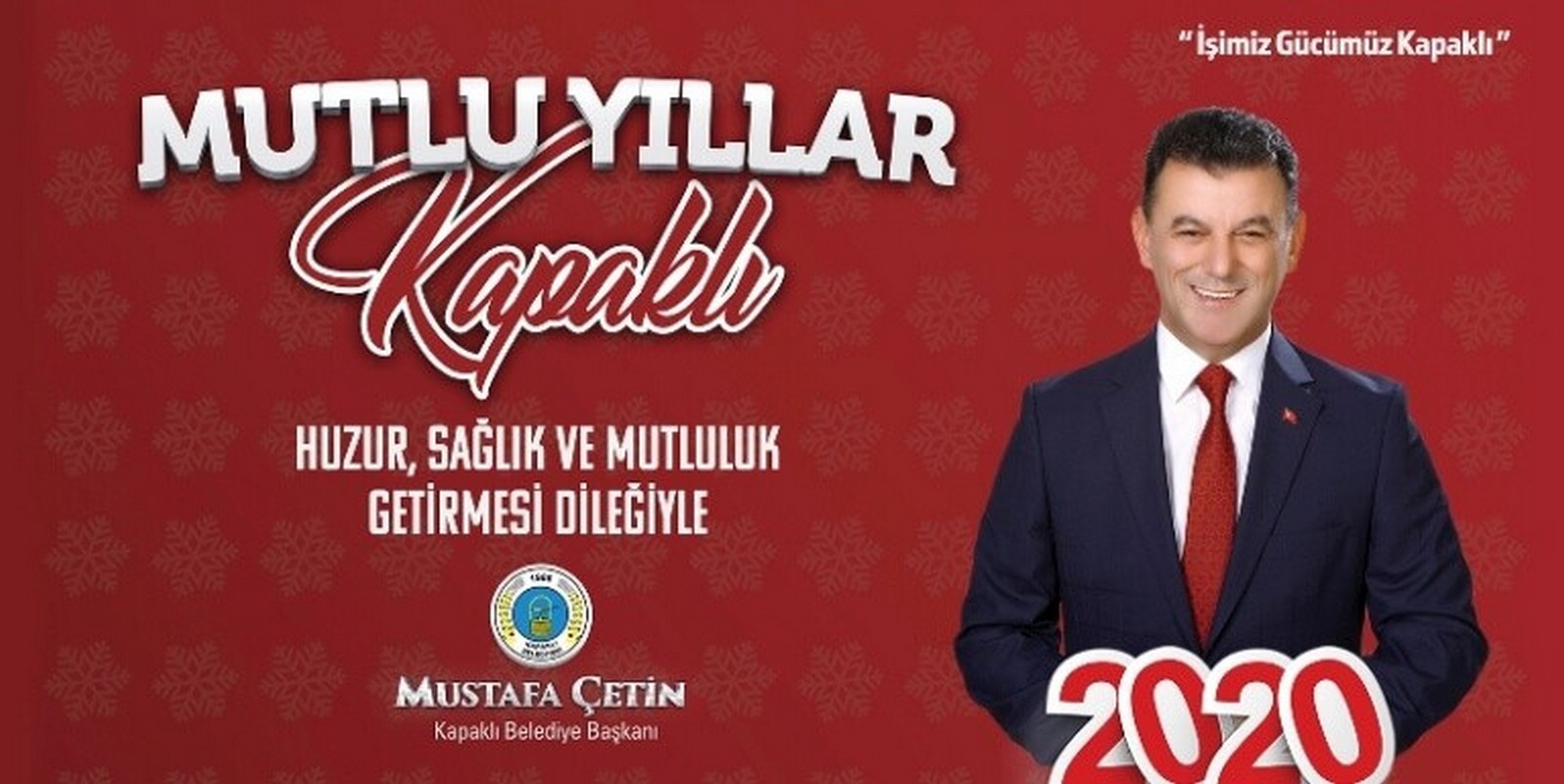 Başkan Çetin’den Yeni Yıl Mesajı