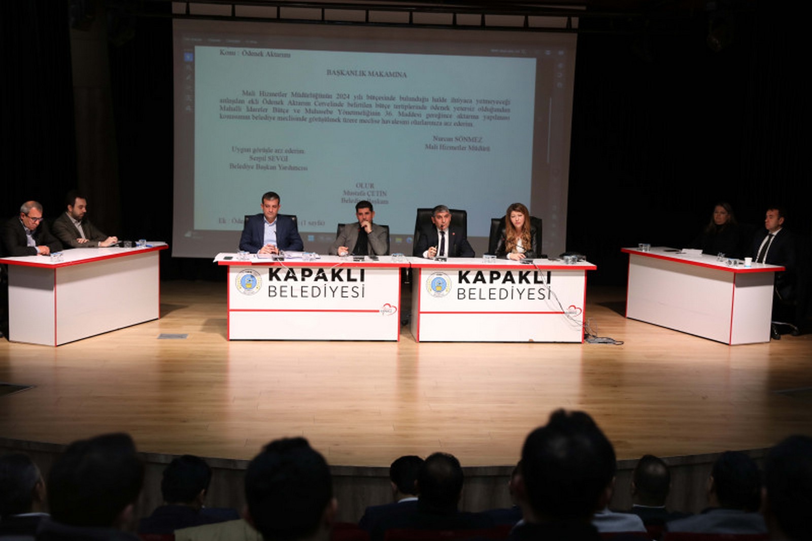 Belediye Meclisi Aralık Ayı Toplantısının İlk Oturumu Yapıldı