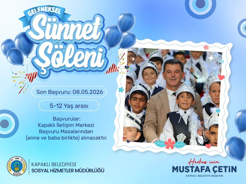Geleneksel Sünnet Hizmeti Kayıtlarımız Başladı