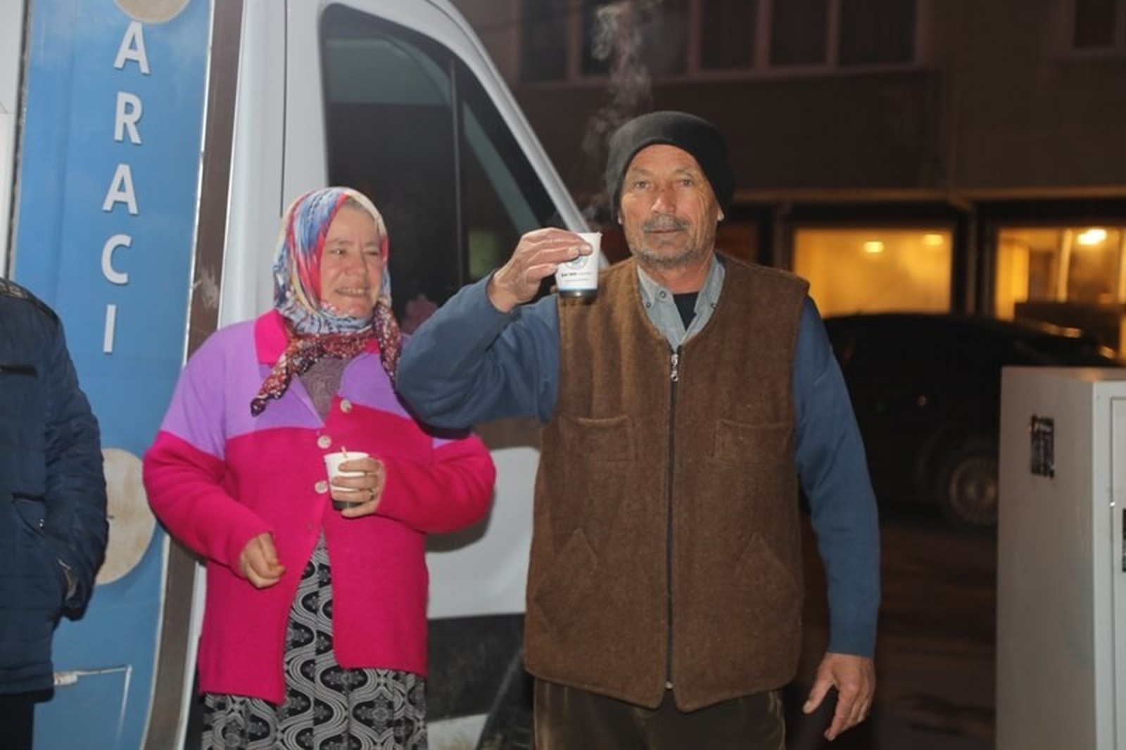İkram Aracımız Gönülleri Isıtmaya Devam Ediyor