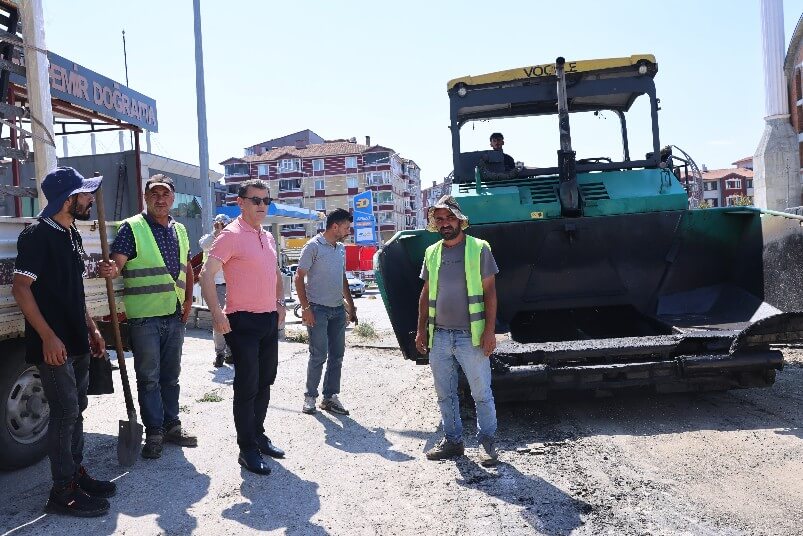 Kapaklı Genelinde Sıcak Asfalt Yol Çalışmaları Devam Ediyor