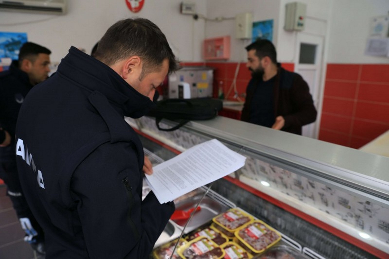 Kapaklı'da Kasap Denetimi