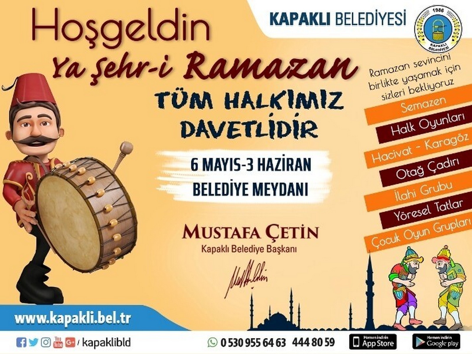 Kapaklı'da Ramazan Sokağı
