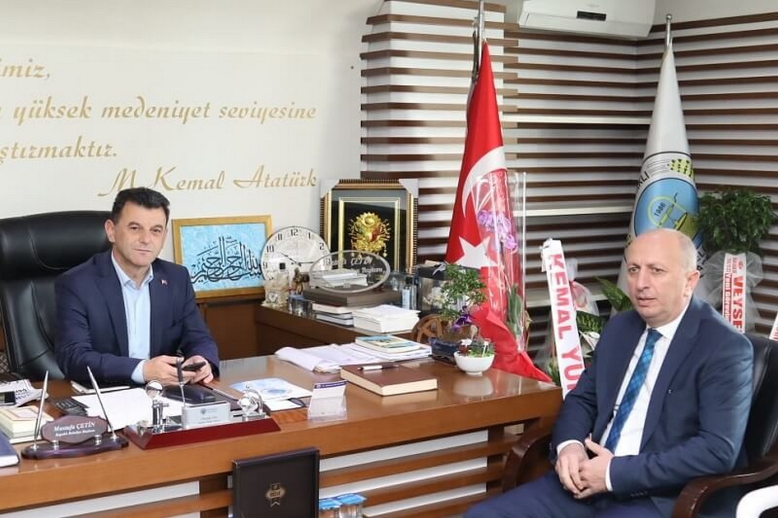 Pınarça doğal gaz altyapı çalışmaları görüşüldü
